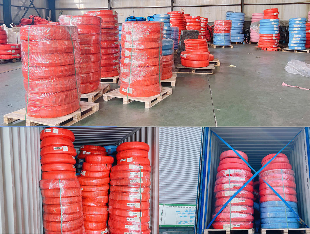 Dây ống thủy lực linh hoạt đa xoắn ốc nhỏ gọn với giảm khuynh hướng và lực uốn cong