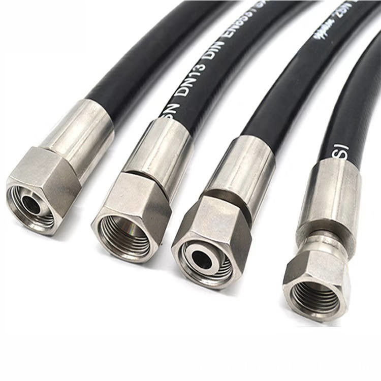 SAE 100 R12 ống thủy lực xoắn ốc áp cao cho dầu thủy lực dựa trên dầu mỏ
