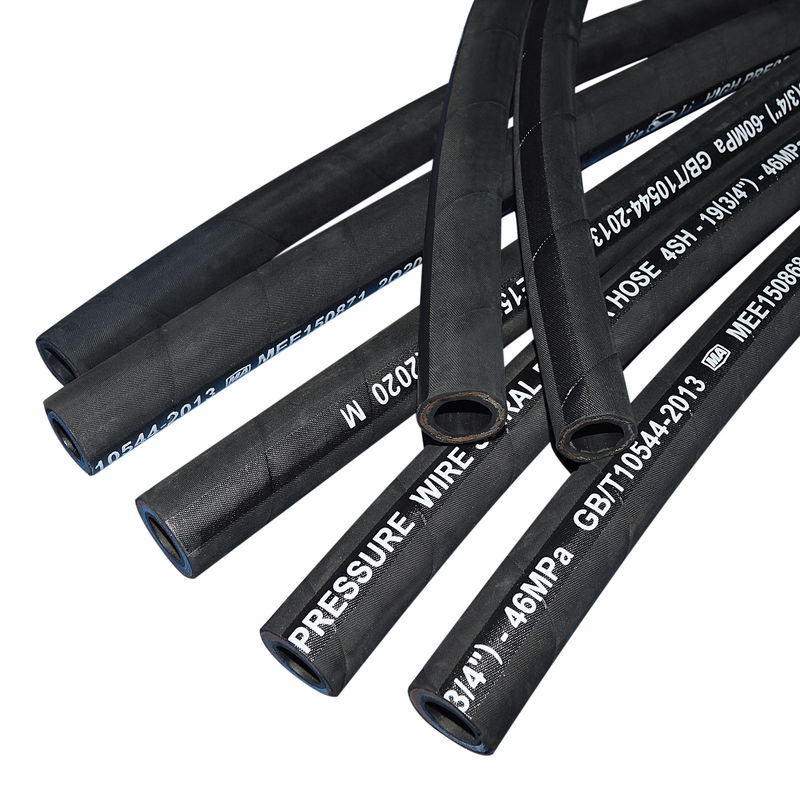 SAE 100 R15 ống thủy lực, 1/4 inch hút thép dây đan xen ống thủy lực ống