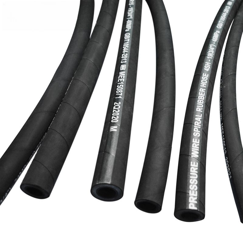SAE 100 R12 ống thủy lực xoắn ốc áp cao cho dầu thủy lực dựa trên dầu mỏ