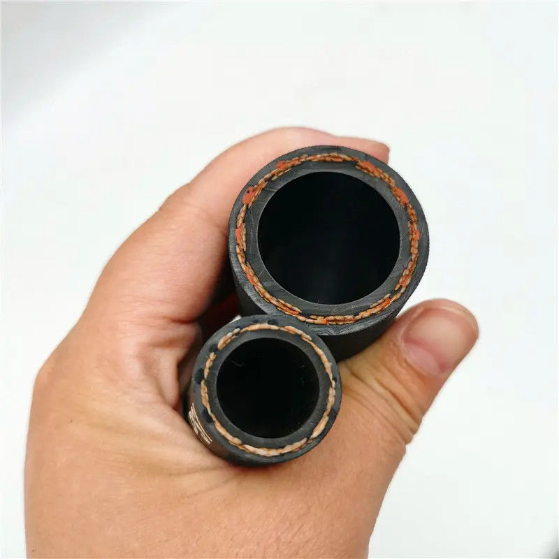 Ống ống cao su đa mục đích linh hoạt R3 R6 ống dẫn dầu quay lại ống dẫn thủy lực đan bằng sợi