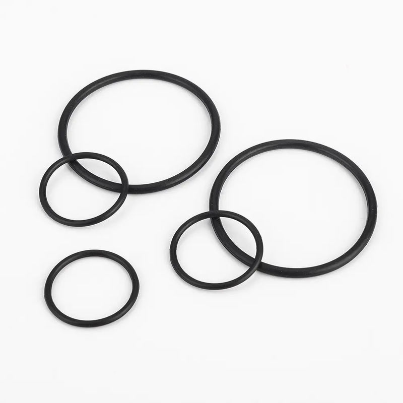 NBR O Vòng tròn mịn Độ kính chống dầu 1/1.5/1.9/2.4/3.1 Mẫu có thể chấp nhận