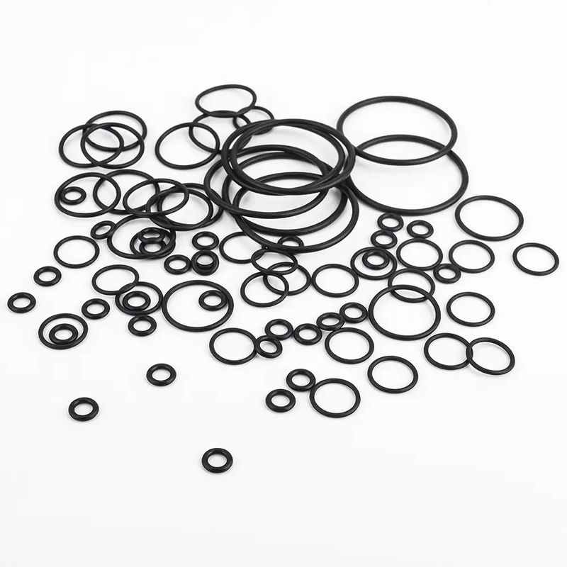 NBR O Vòng tròn mịn Độ kính chống dầu 1/1.5/1.9/2.4/3.1 Mẫu có thể chấp nhận