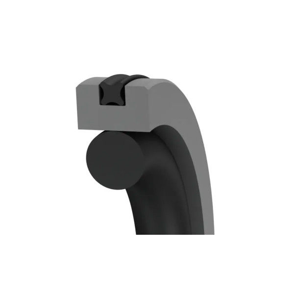 PTFE / NBR Bộ niêm phong piston hai chiều cho các bộ tích tụ piston, xi lanh hỗ trợ và xi lanh định vị