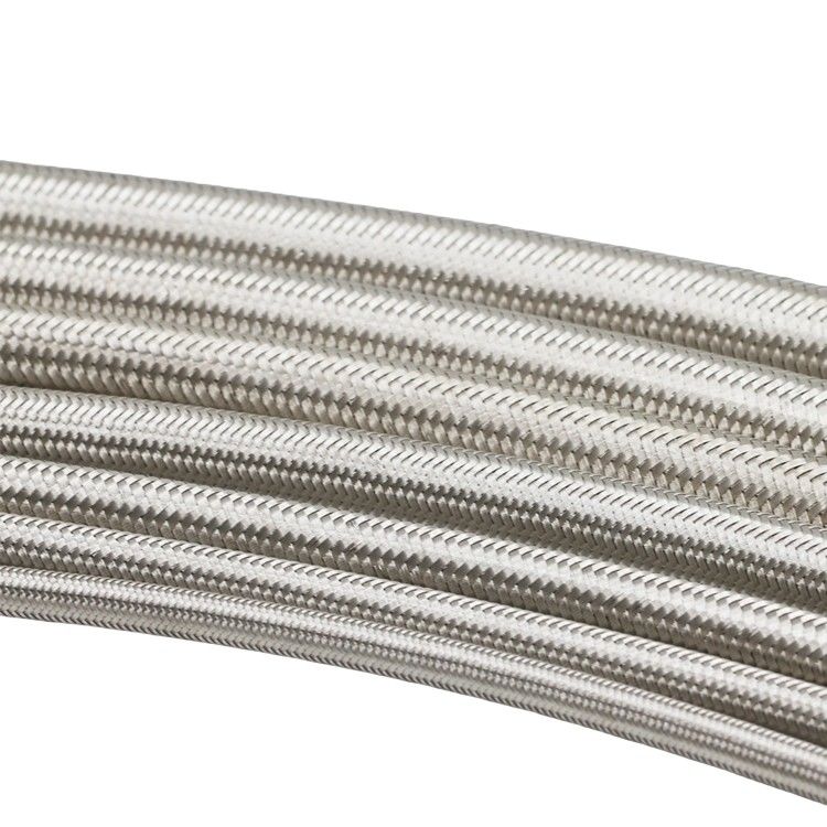 Thép không gỉ linh hoạt đan xen ống ống ống ống ống PTFE ống kim loại cho đường ống dầu nhiên liệu