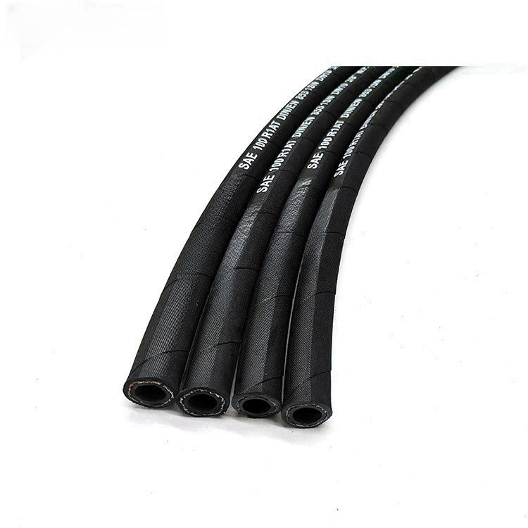 Áp suất cao 3/8 1sn Braid Hydraulic Hose Pipe SAE 100r1 En853 Áp suất dầu nhiên liệu công nghiệp Hose hydraulic hose